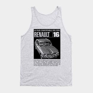 1970s RENAULT 16 -  French advert Tank Top